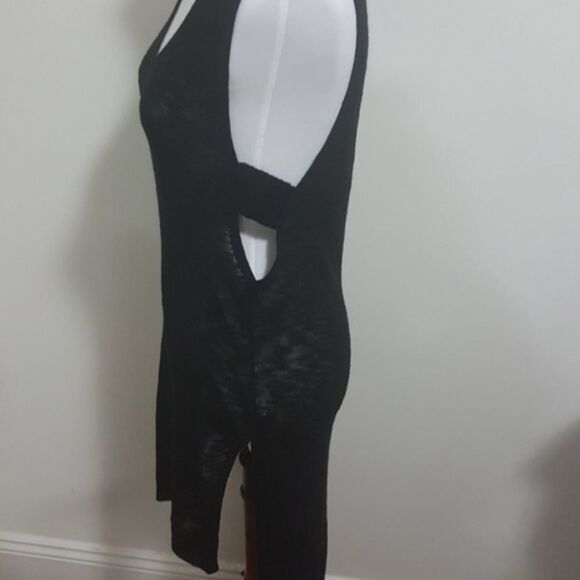 ✨Slub Deep V-Neck Sleeveless Tunic Sweater✨ - Picture 3 of 3